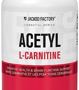 Acetyl L Carnitine Supplement 750mg - Extra Strength Acetyl L-Carnitine (ALCAR) for Energy, Mood Improvement, Memory & More - 120 Capsules