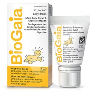 BioGaia Probiotic Baby Drops - 5mL - NEW DROPPER - for newborns, babies and toddlers
