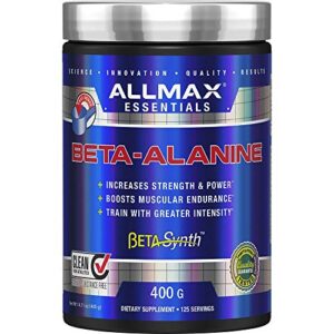 ALLMAX Nutrition - 100% Pure Maximum Strength + Absorption - Beta Alanine - 400 Gram