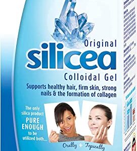 500ml Hubner Original Silicea Colloidal Gel, Supports Healthy Hair, Firm Skin, Strong Nails, Formation of Collagen, 100% PURE, Maximum Strength, Vegan Collagen Booster (500ml)