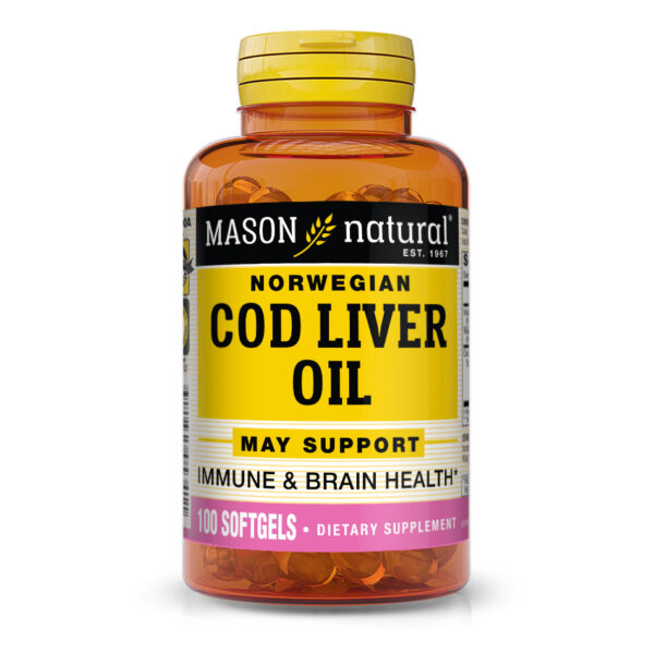 Cod Liver Oil Plus Vitamin A & D3