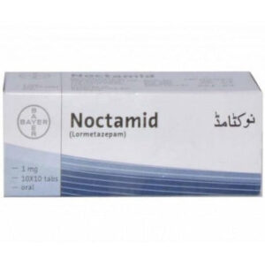 Noctamid Tablets 1mg 10X10's