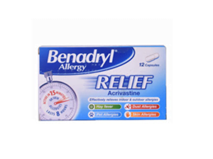 Benadryl Allergy Relief Capsule 12?s