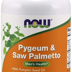 NOW PYGEUM & SAW PALMETTO, 60 SOFTGELS