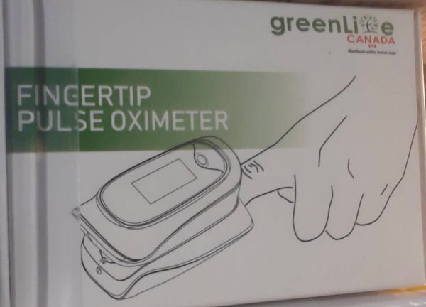 GREENLIFE CANADA FINGERTIP PULSE OXIMETER