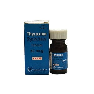 Thyroxine Tablets 50mcg 100's