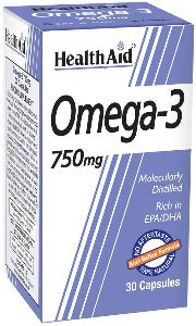 HealthAid Omega 3 750mg 30 Capsules