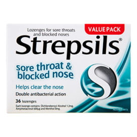 Strepsils Sore Throat and Blocked Nose 36?s