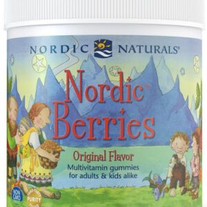 Nordic Naturals Nordic Berries Multivitamin Cherry Berry  120 gummy berries