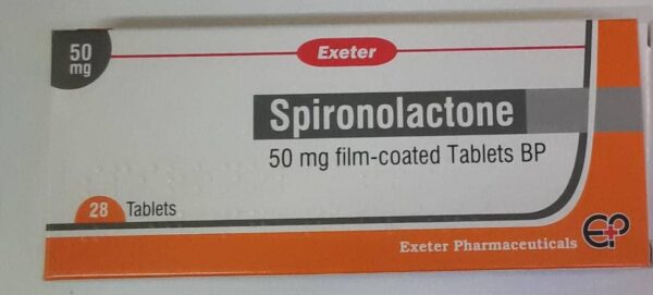 SPIRONOLACTONE 50MG TABLETS (EXETER)