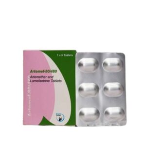 Artemef 80/480 Tab Per Pack
