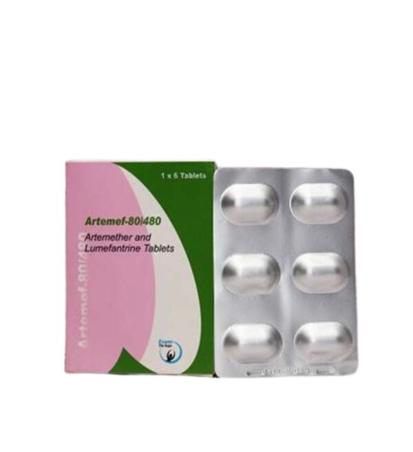 Artemef 80/480 Tab Per Pack