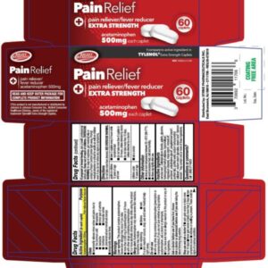 Acetaminophen 500mg Tablet Bottle 100
