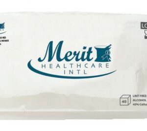 Alcohol Wipes, Pre-Saturated, Sterile, Disposable, 9?x9?, 40 Bag # 85500