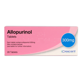 Allopurinol 300mg Tablets,30 Pack