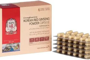 Red Ginseng Powder Capsule 30gm (500mgx60 Tablets)