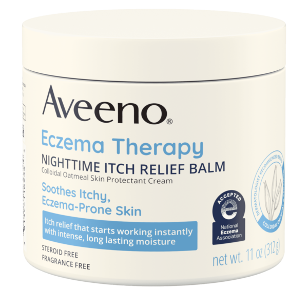 AVEENO ECZEMA THERAPY NIGHTTIME ITCH RELIEF BALM 11OZ