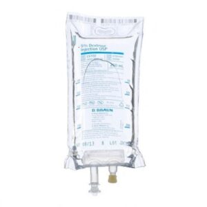 5% Dextrose Injection USP, 250 mL Case 24