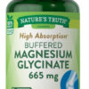 NATURE?S TRUTH HIGH ABSORPTION BUFFERED MAGNESIUM GLYCINATE 665MG, 60 CAPSULES