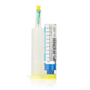 50% Dextrose Injection, USP Prefilled Syringe 50mL # 00409-7517-16