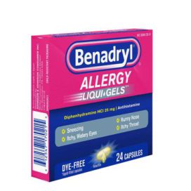 Benadryl Allergy Relief Capsules 24?s