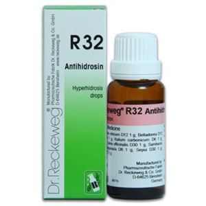 Dr. Reckeweg R 32 Hyperhidrosis of varying genesis - 22 ML