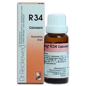 Dr. Reckeweg R 34 Recalcifying Drops - 22 ML