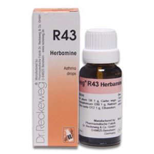 Dr. Reckeweg R 43 Asthma Drops - 22 ML