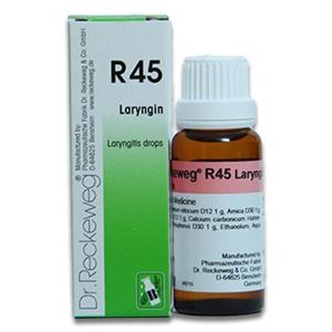 Dr. Reckeweg R 45 Illnesses of the Larynx - 22 ML