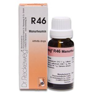 Dr. Reckeweg R 46 In rheumatism of fore-arms and hands - 22 ML