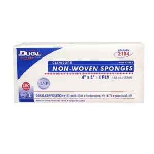 Non-Woven Sponges 4 x 4 # 2104
