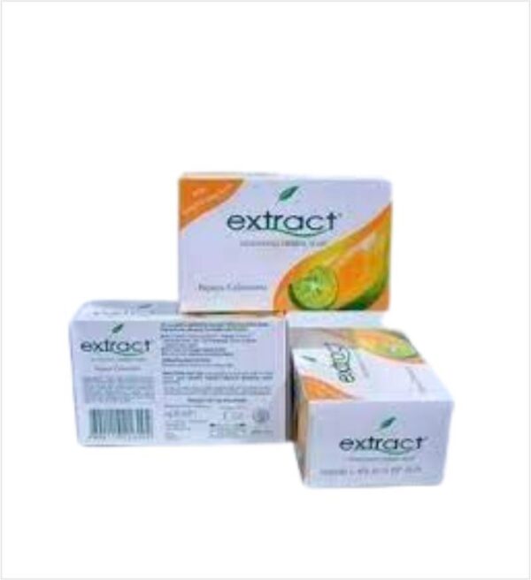 Extract Carrot & Papaya Soap 250g