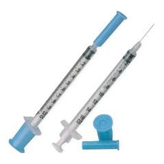 Exel Tuberculin Luer Slip With Detachable Needle 1cc 27G x 1/2? 100/Box # 26040