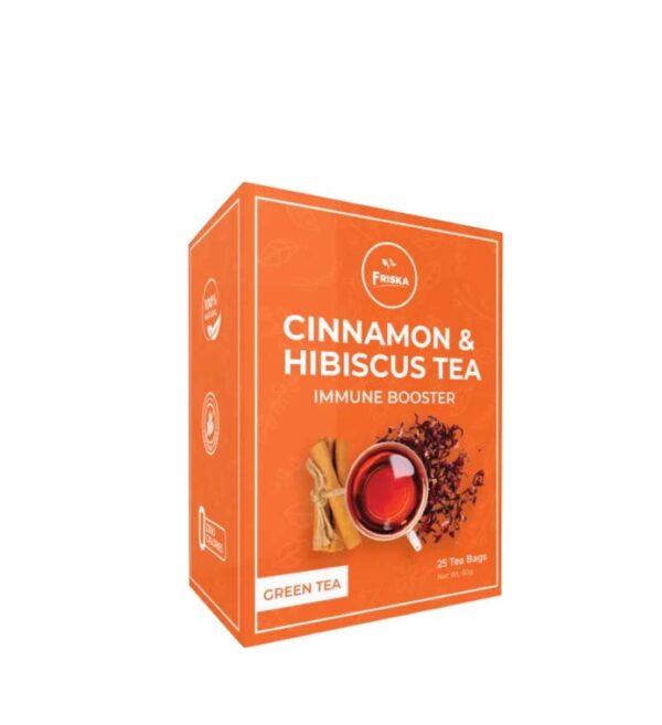 Friska Cinnamon And Hibiscus Tea By 25bags