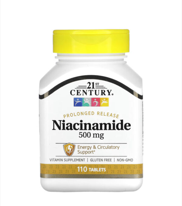 21ST CENTURY NIACINAMIDE 500MG, 110 TABLETS