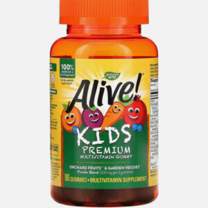 NATURE?S WAY ALIVE KIDS PREMIUM MULTIVITAMIN, 90 GUMMIES