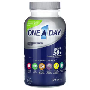 ONE A DAY MEN?S 50+ COMPLETE MULTIVITAMIN, 100 TABLETS