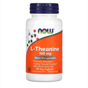 NOW L-THEANINE 100MG, 90 VEG CAPSULES