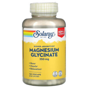 SOLARAY MAGNESIUM GLYCINATE 350MG