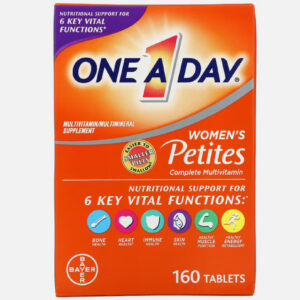 ONE A DAY WOMEN?S PETITES COMPLETE MULTIVITAMIN, 160 TABLETS