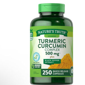 NATURE?S TRUTH TURMERIC CURCUMIN COMPLEX 500MG, 250 CAPSULES