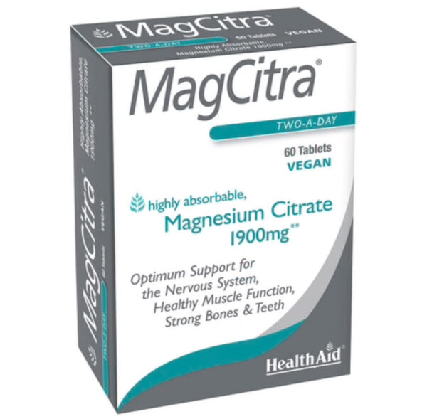 HEALTHAID MAGCITRA, 60 TABLETS