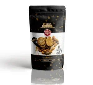 OFELOS DIABETIC FRIENDLY SPICY SESAME COOKIES 150G