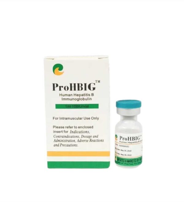 Hepatitis B Immuno Inj 100 Iu 1ml