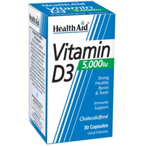 HealthAid Vitamin D3 5000iu 30?s Capsules