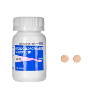 Hydrochlorothiazide 25 mg Tablet 1000 Tablets # 43547-0397-11