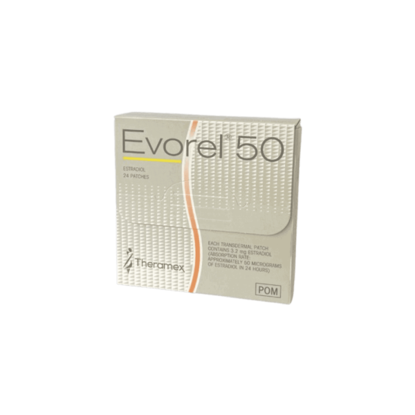 EVOREL 50, 24 PATCHES