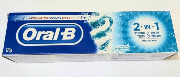 ORAL-B 2 IN 1 COOLING MINT
