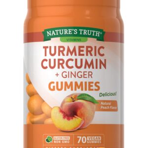 NATURE?S TRUTH TURMERIC CURCUMIN PLUS GINGER, 70 GUMMIES