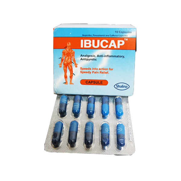 IBUCAP, 10 CAPSULES (SHALINA)